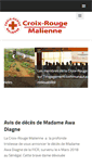 Mobile Screenshot of croixrouge-mali.org